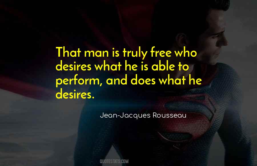 Truly Free Man Quotes #717032