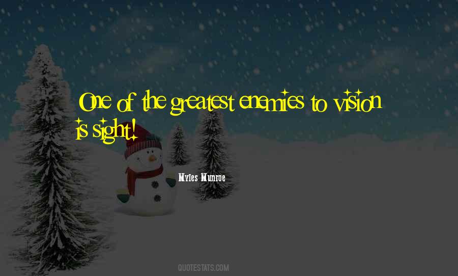 Quotes About Vision Is #1089065