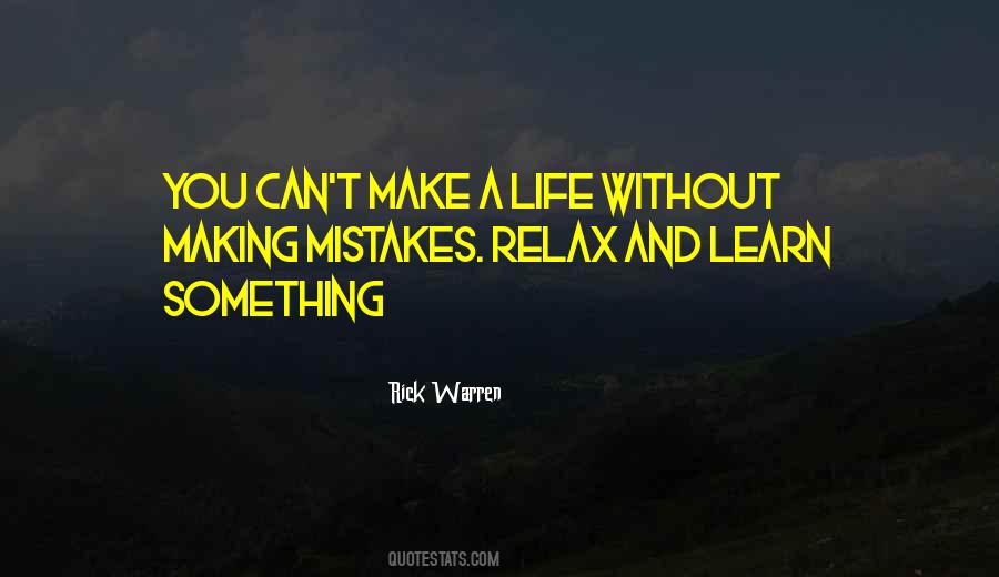 Mistakes And Learn Quotes #163243