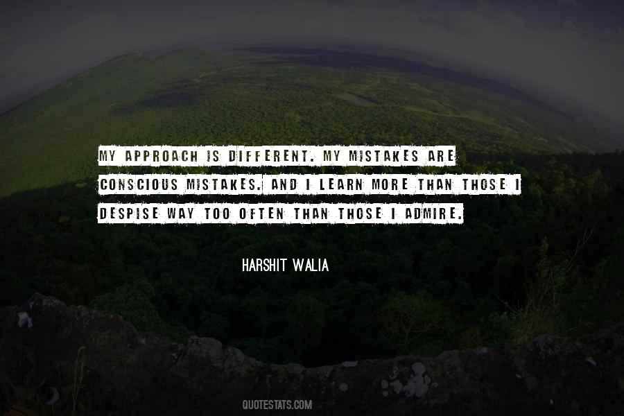 Mistakes And Learn Quotes #228318