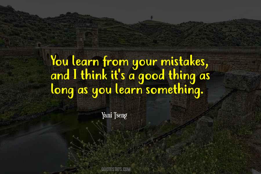 Mistakes And Learn Quotes #354853