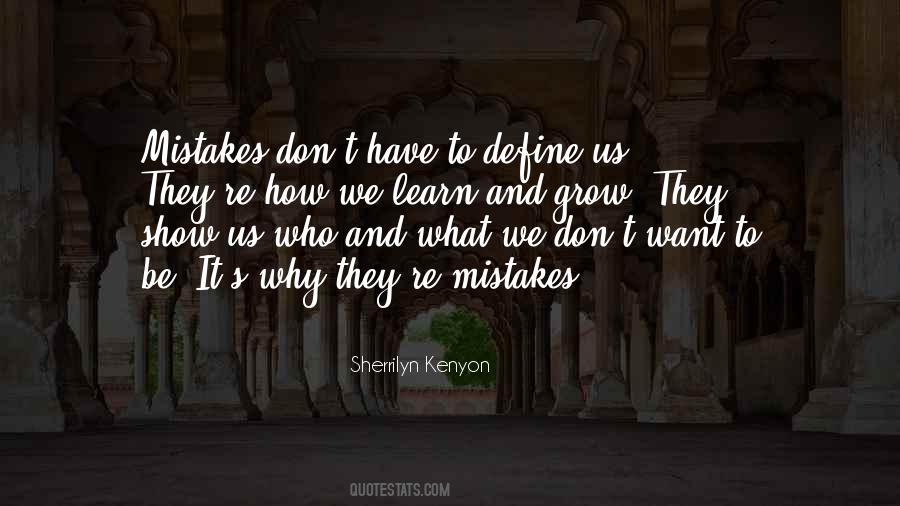 Mistakes And Learn Quotes #450358