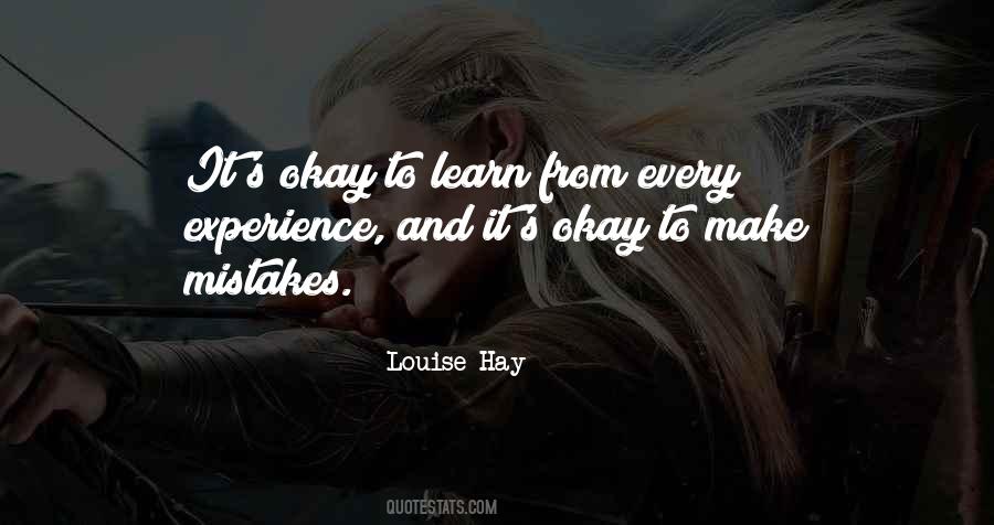 Mistakes And Learn Quotes #452338