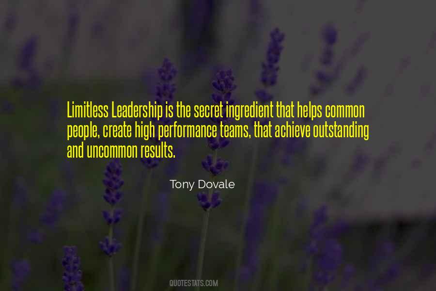 Leadership Results Quotes #1840953