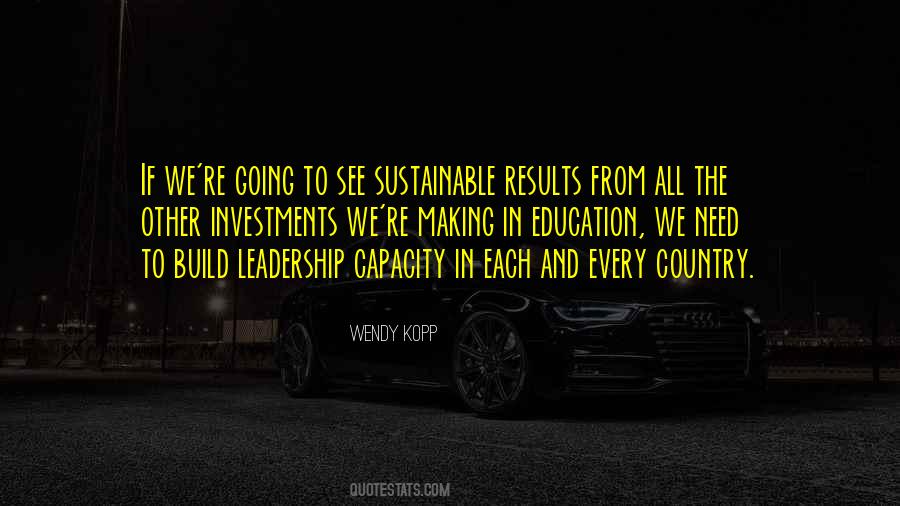 Leadership Results Quotes #219775