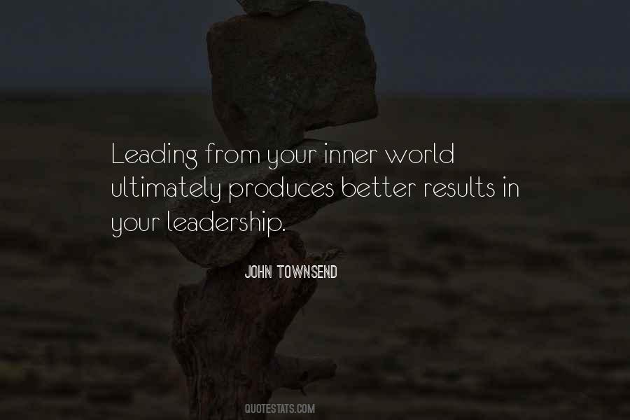 Leadership Results Quotes #669536