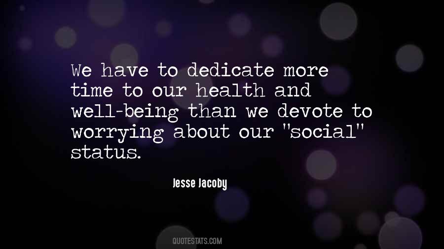 Health Status Quotes #849641