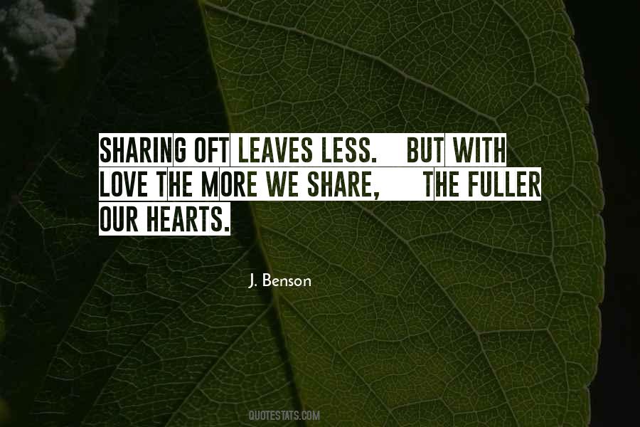 Quotes About The Love We Share #202473