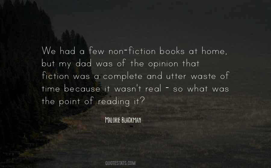 It Was A Waste Of Time Quotes #1665736