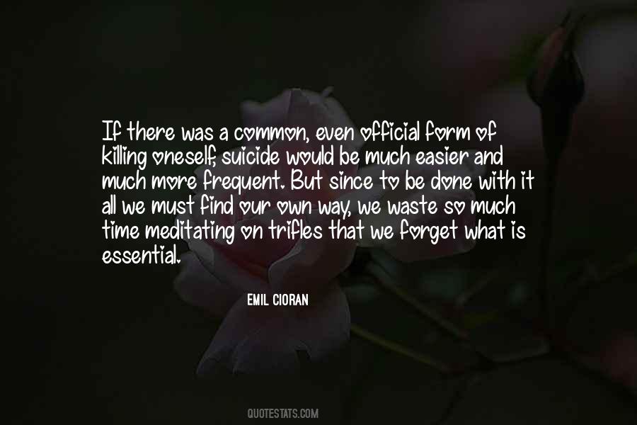 It Was A Waste Of Time Quotes #966478