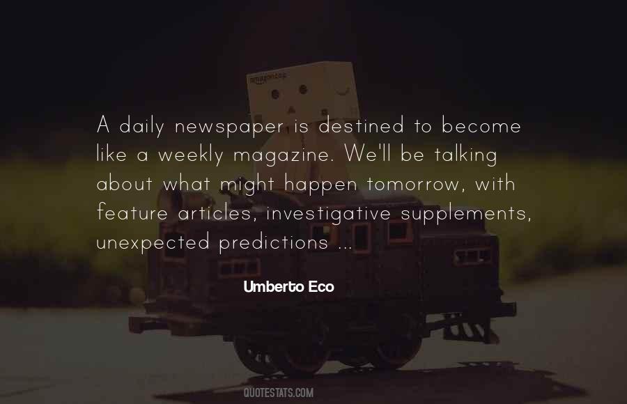Eco Umberto Quotes #142482