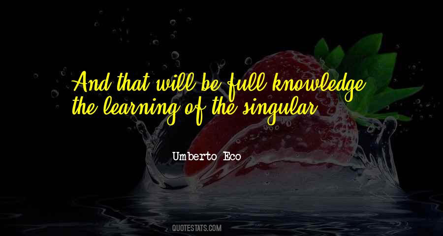 Eco Umberto Quotes #27409