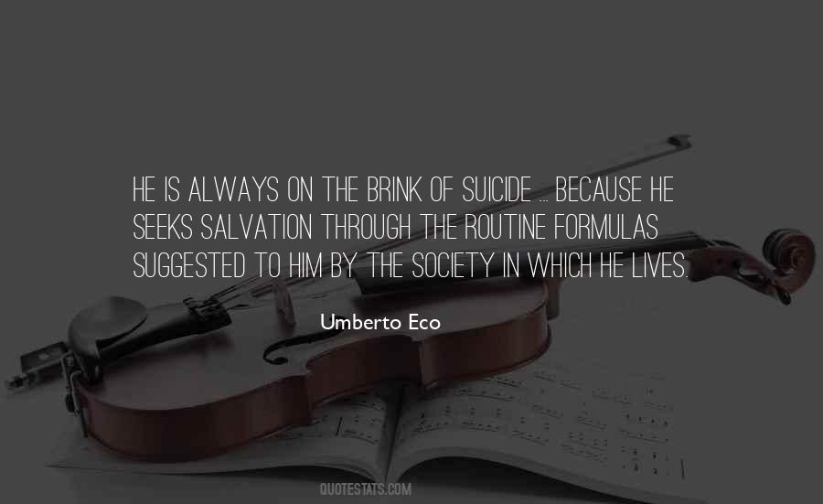 Eco Umberto Quotes #67734