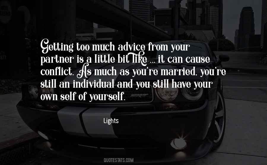 Self Advice Quotes #278758