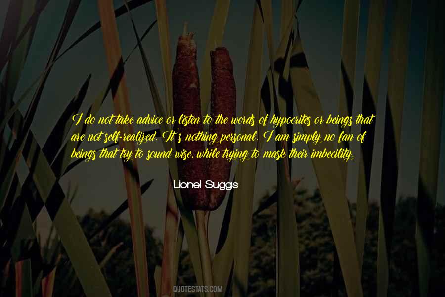 Self Advice Quotes #28429