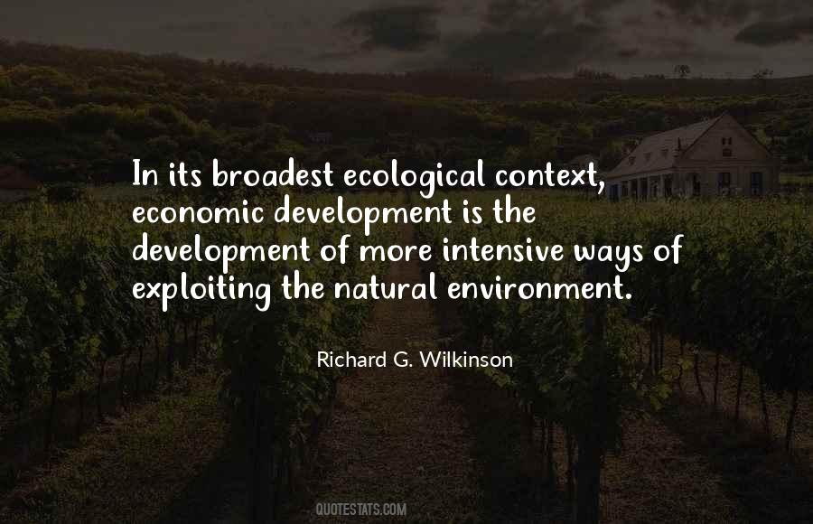 Ecological Quotes #60352