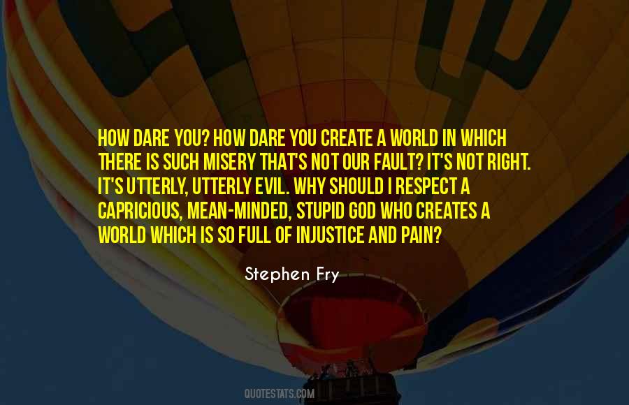 World Is So Mean Quotes #1101785