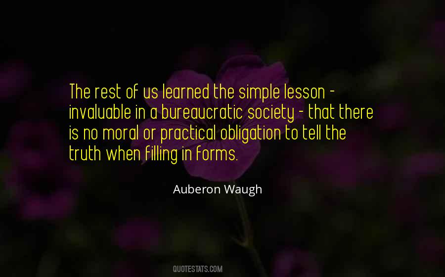 The Truth Is Simple Quotes #837176