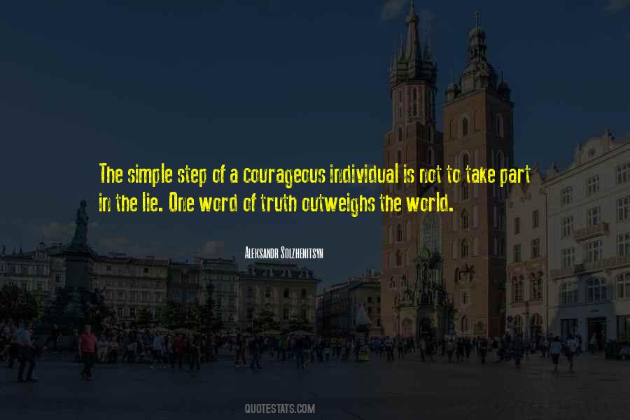 The Truth Is Simple Quotes #937962