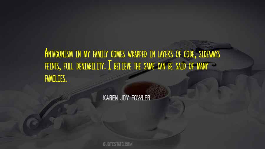 Family Joy Quotes #977893