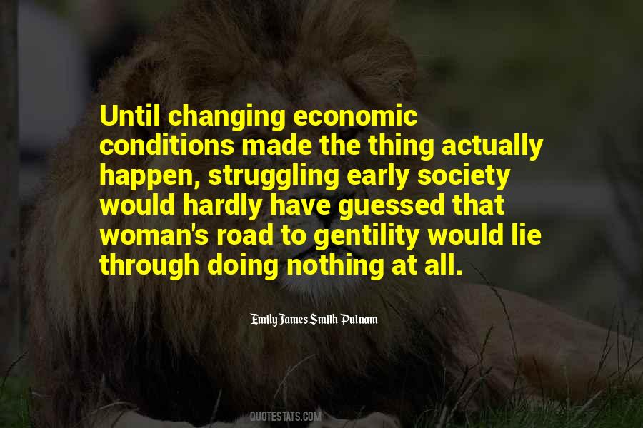 Economic Conditions Quotes #169939