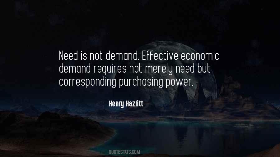 Economic Demand Quotes #441004