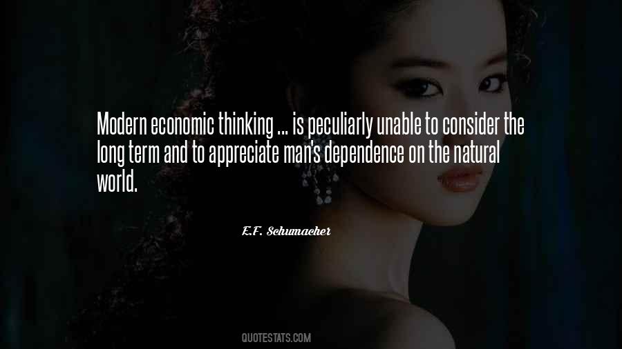 Economic Dependence Quotes #606933