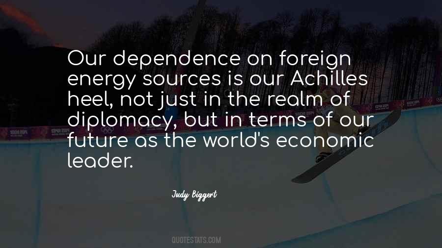 Economic Diplomacy Quotes #1795349