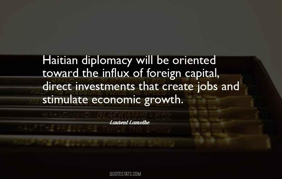 Economic Diplomacy Quotes #180351