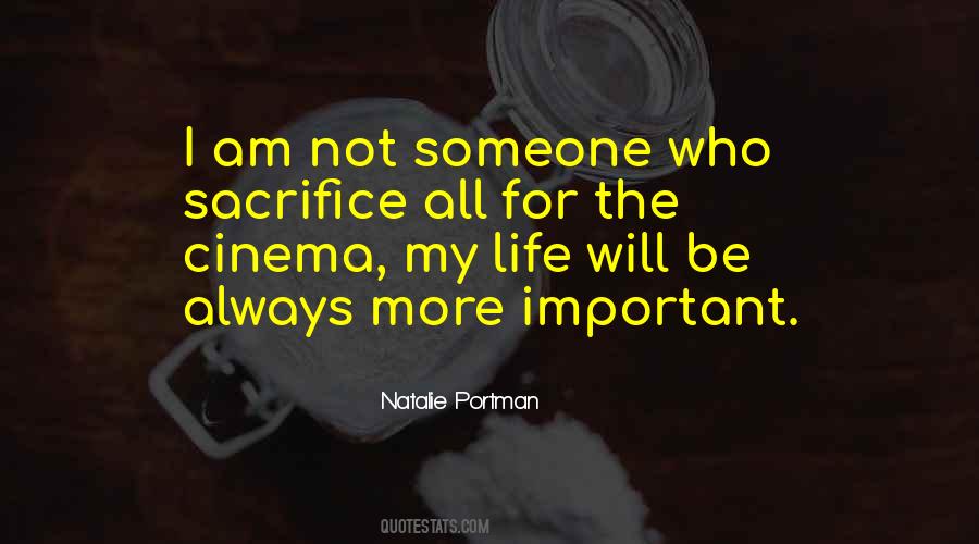 Important For Someone Quotes #1378529