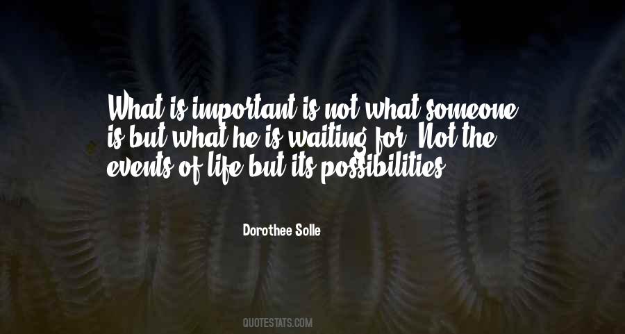 Important For Someone Quotes #771136