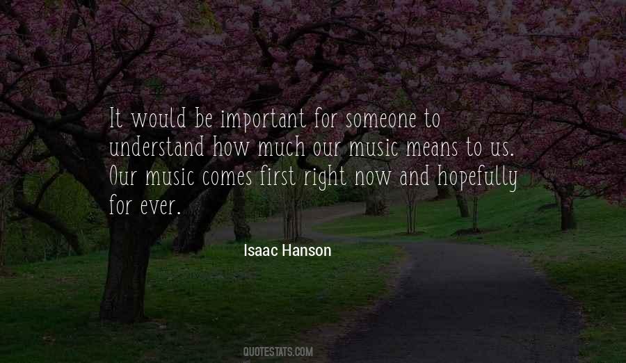 Important For Someone Quotes #936978