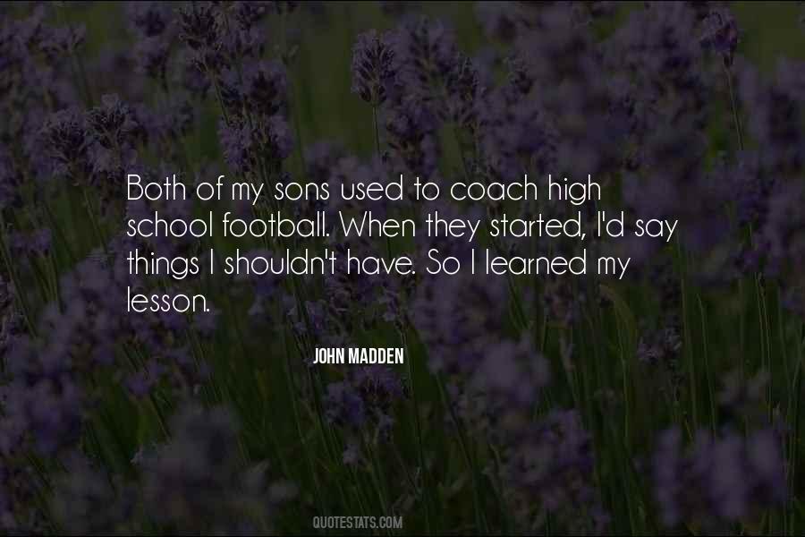 School Football Quotes #1552549