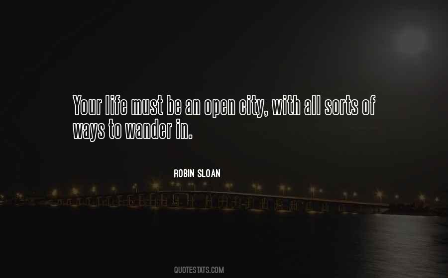 Open City Quotes #830524