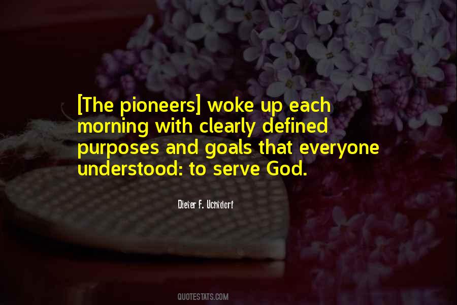 Defined Goals Quotes #1416446