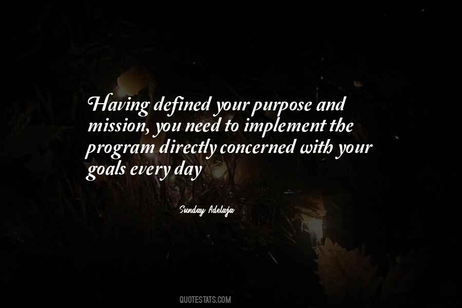 Defined Goals Quotes #1468037