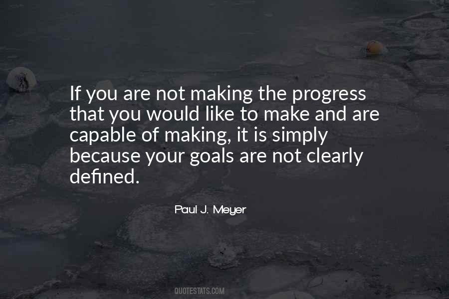 Defined Goals Quotes #1738699