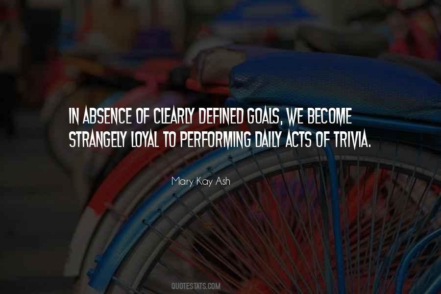Defined Goals Quotes #211033