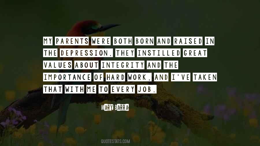 Importance Of Hard Work Quotes #1365767