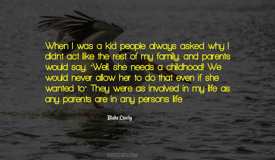 Parents Life Quotes #96663