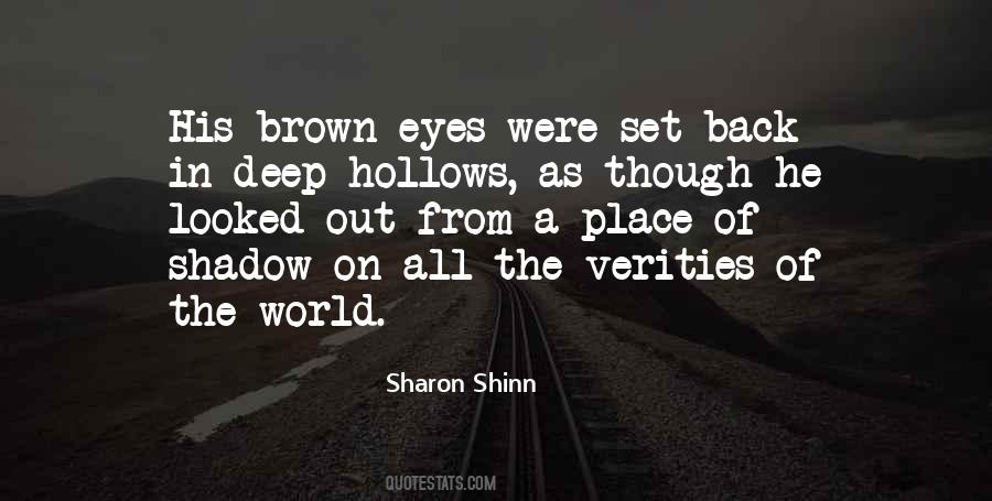Deep Brown Eyes Quotes #1065002