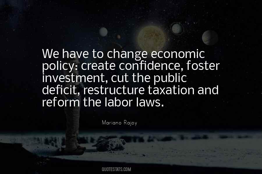 Economic Reform Quotes #1101348