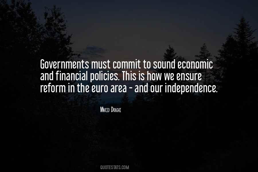 Economic Reform Quotes #1572494