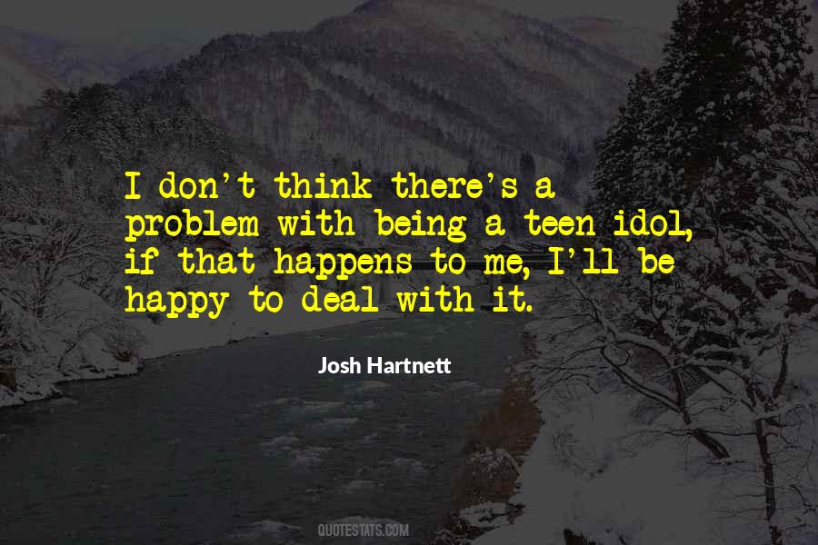 Happy Problem Quotes #1337307