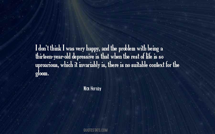 Happy Problem Quotes #561054