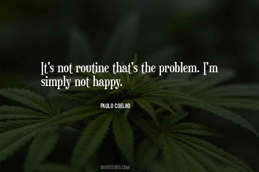 Happy Problem Quotes #936872