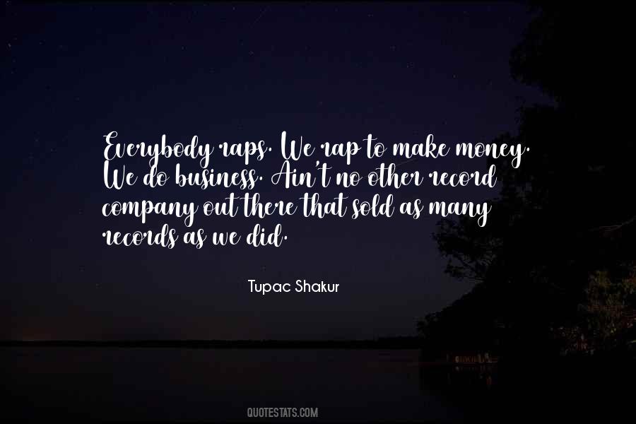 Business Rap Quotes #1002350