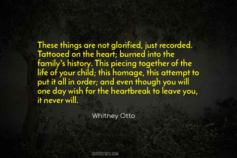 Child Heartbreak Quotes #1866954