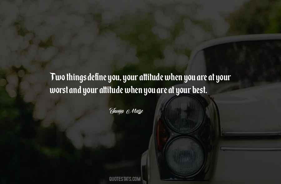 Attitude Best Quotes #1055299