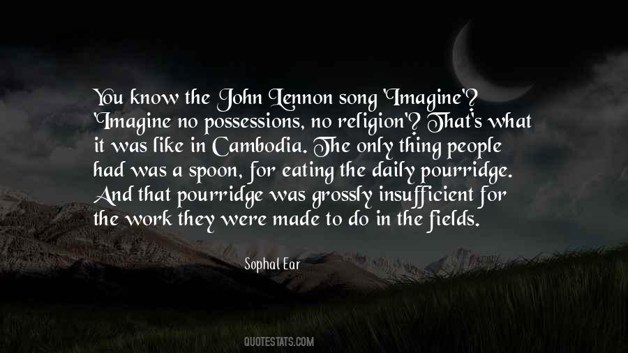 Imagine John Lennon Quotes #1103641